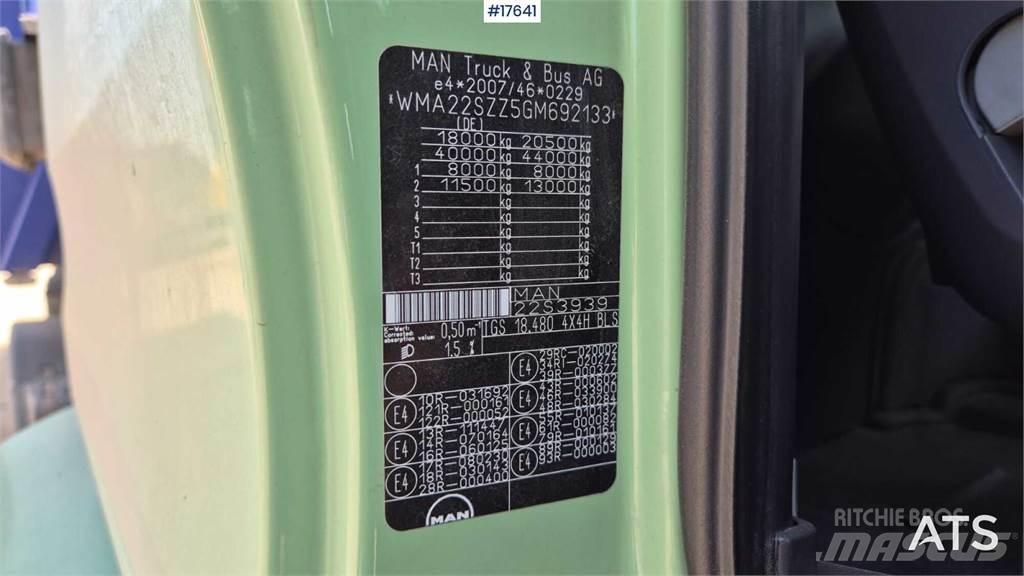 MAN TGS 18.480 4x4 Ciągniki siodłowe