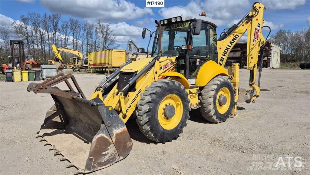 New Holland B 115C Koparko-ładowarki