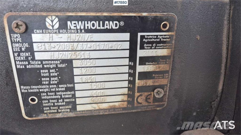 New Holland T 3040 Ciągniki rolnicze
