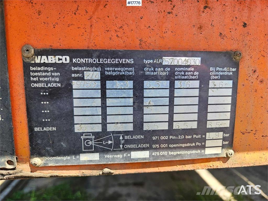 Nooteboom OSD Naczepy niskopodłogowe