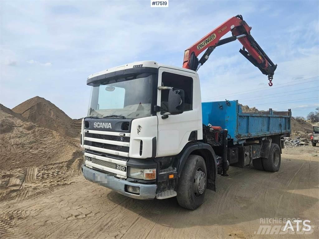 Scania 94G Żurawie samochodowe
