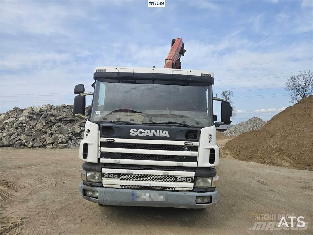 Scania 94G Żurawie samochodowe