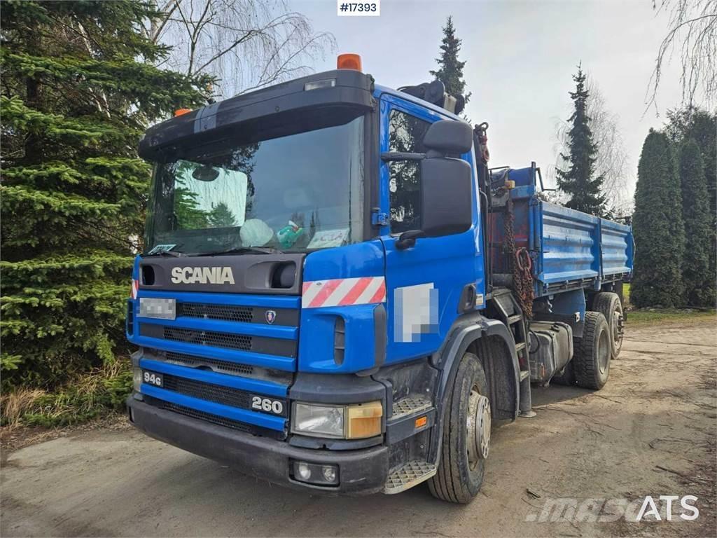 Scania 94G z HDS Żurawie samochodowe