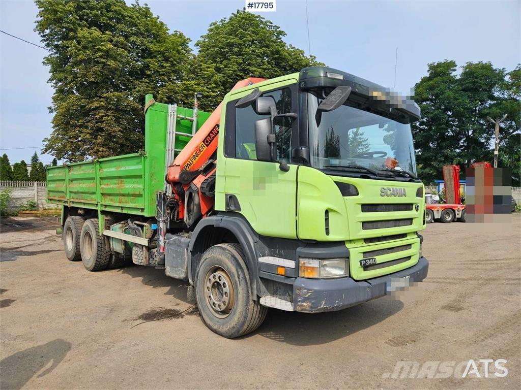 Scania P 340 Żurawie samochodowe