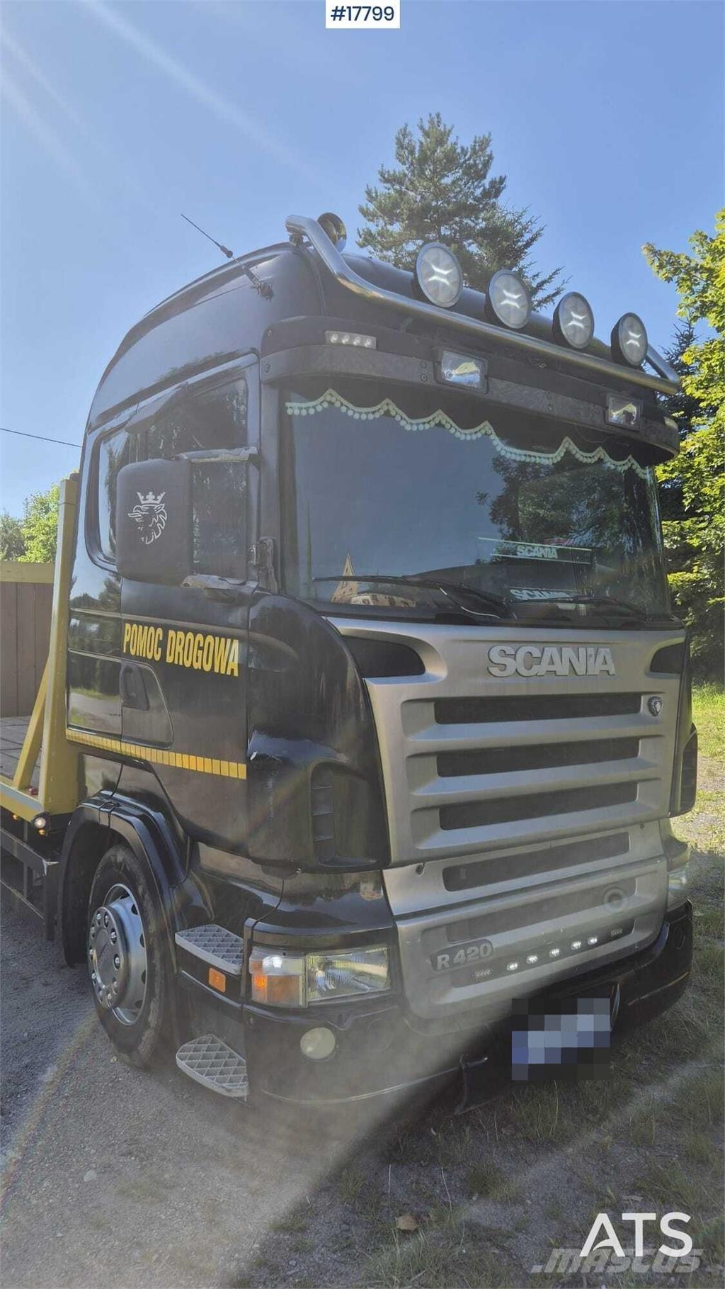 Scania R420 Lawety / pojazdy z wciągarką