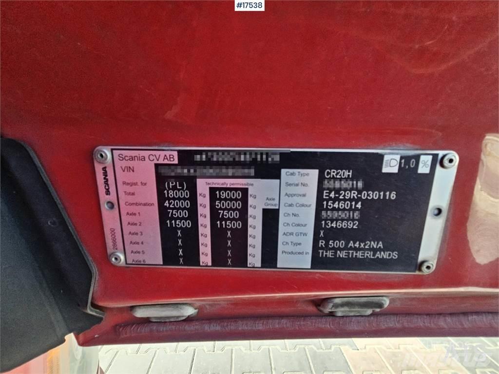 Scania R500 Ciągniki siodłowe
