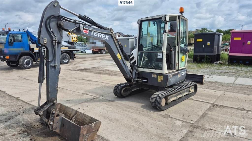 Terex TC 37 Minikoparki