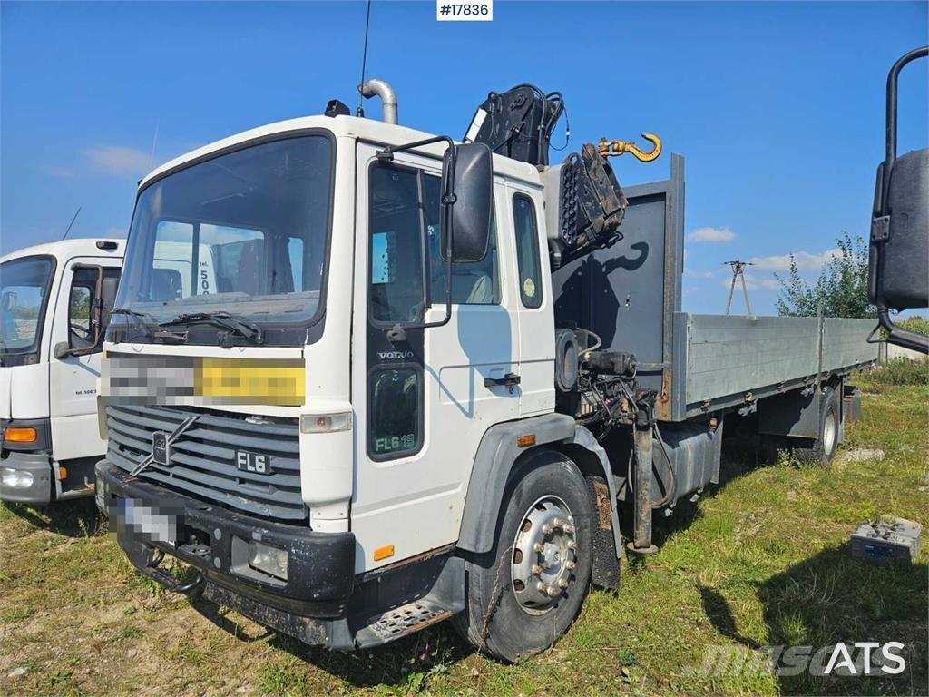 Volvo FL 619 Żurawie samochodowe