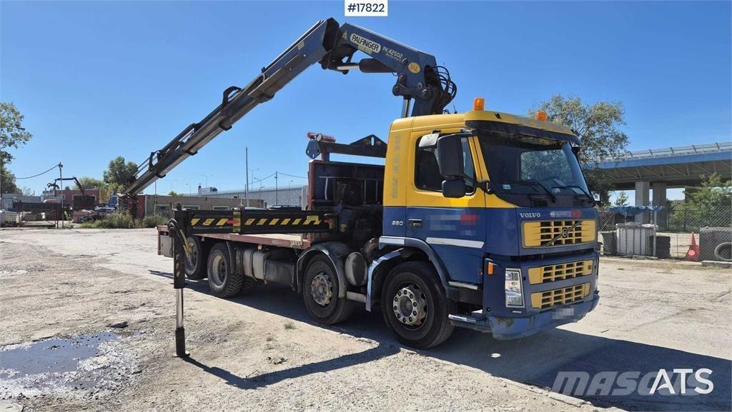 Volvo FM12 Żurawie samochodowe
