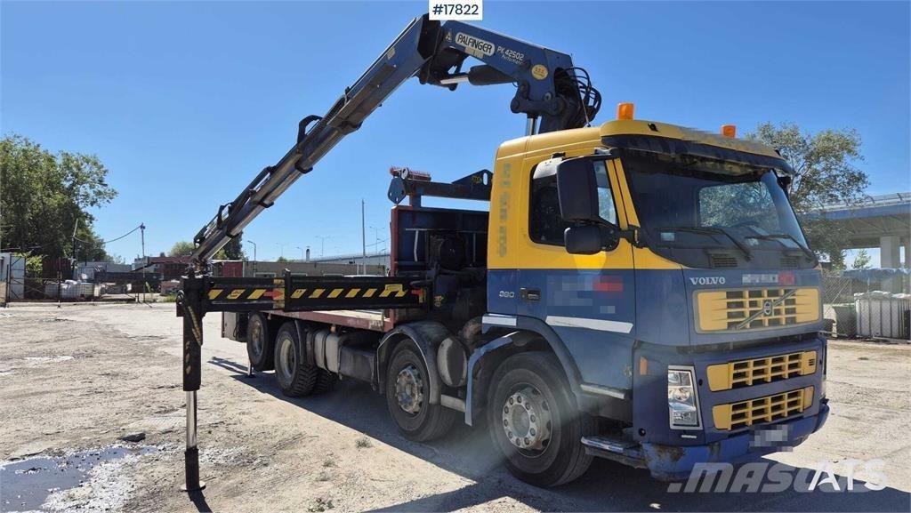 Volvo FM12 Żurawie samochodowe