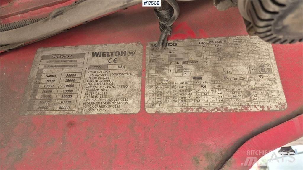 Wielton NJ 4 Naczepy niskopodłogowe