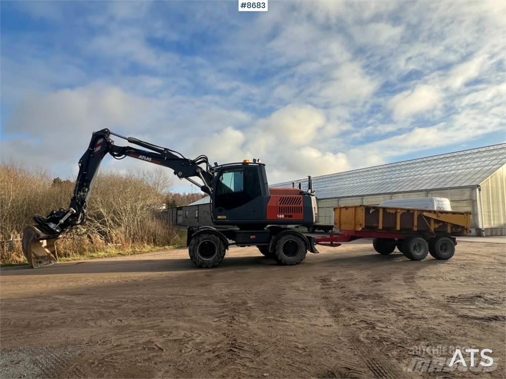 Atlas 160W Koparki kołowe