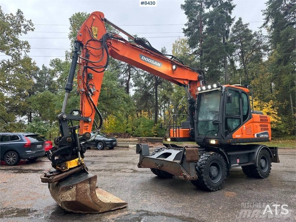 Doosan DX170W Koparki kołowe