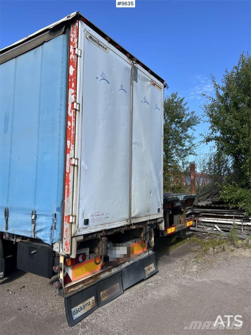 Fruehauf SS136/P3S Naczepy firanki