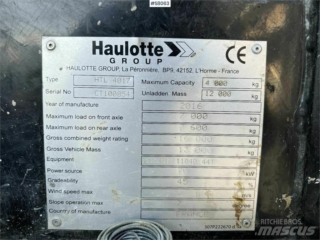 Haulotte HTL4017 Ładowarki teleskopowe