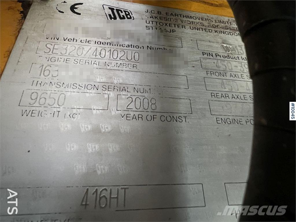 JCB 416 HT Ładowarki kołowe