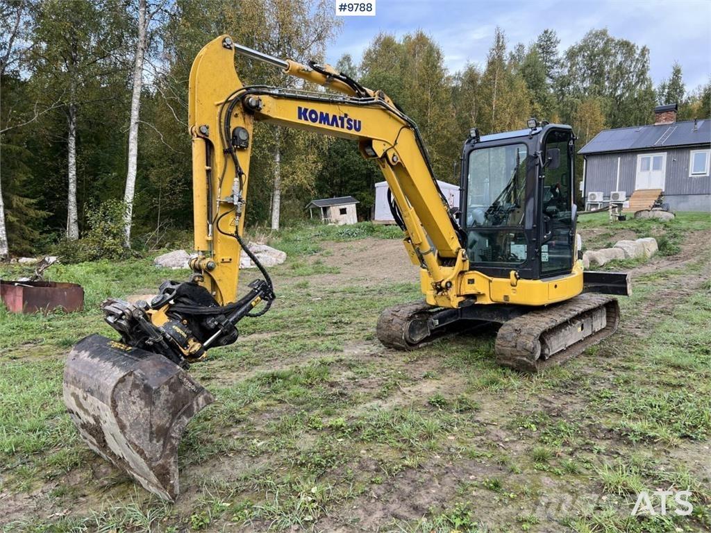 Komatsu PC55MR-5E0 Minikoparki