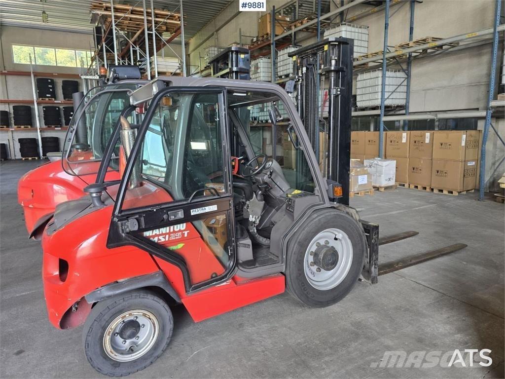 Manitou diesel truck Wózki Diesla