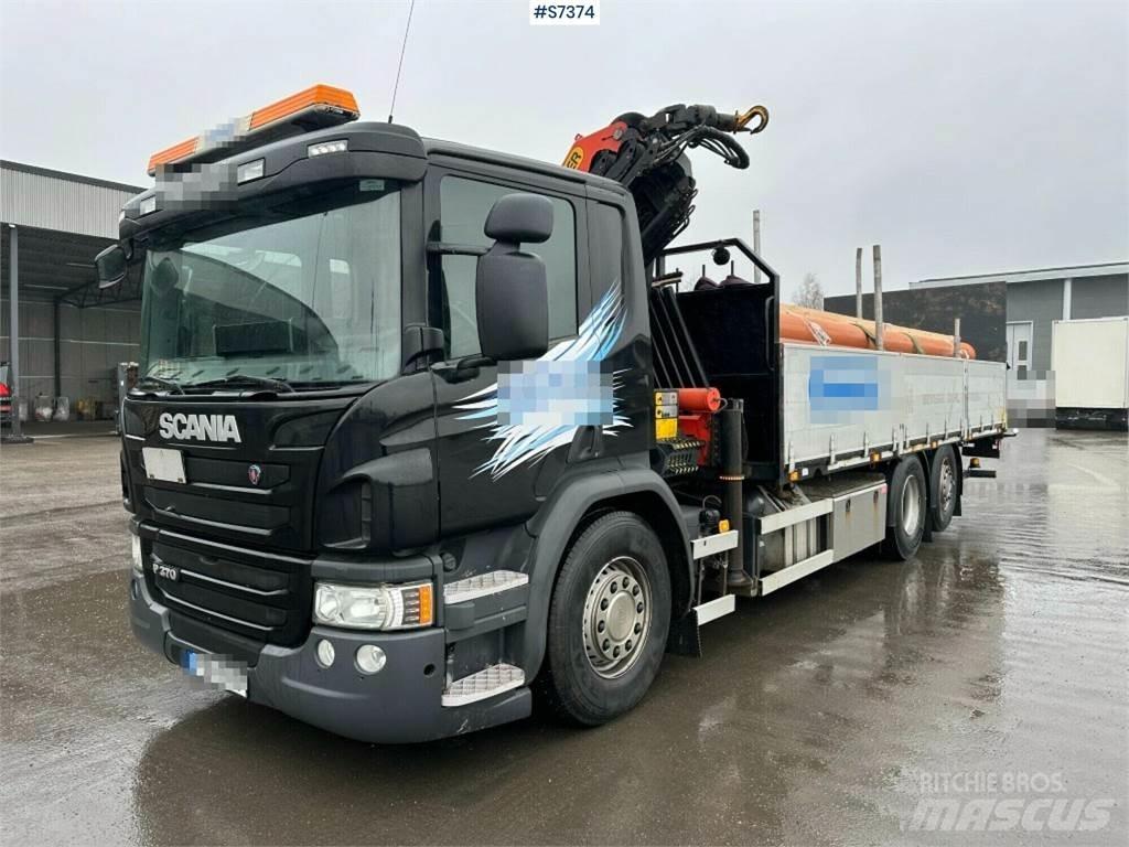 Scania P370 Żurawie samochodowe