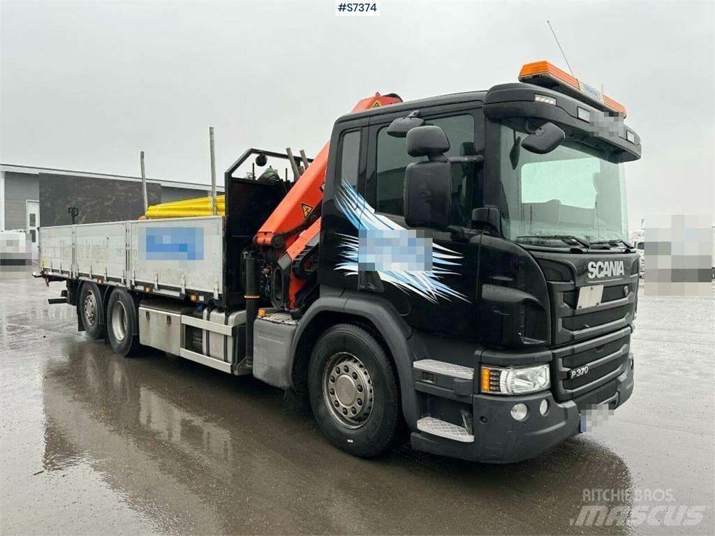 Scania P370 Żurawie samochodowe