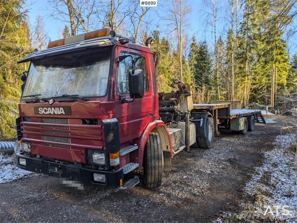 Scania P93 Żurawie samochodowe