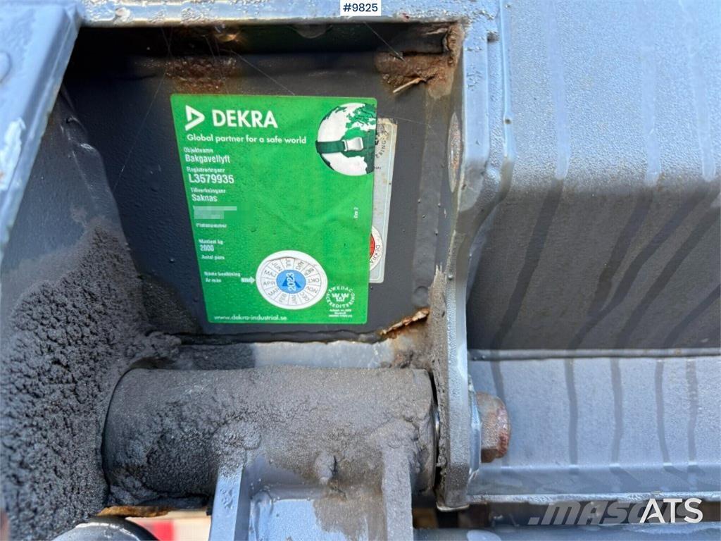 Scania P94GB4X2NZ230 Żurawie samochodowe