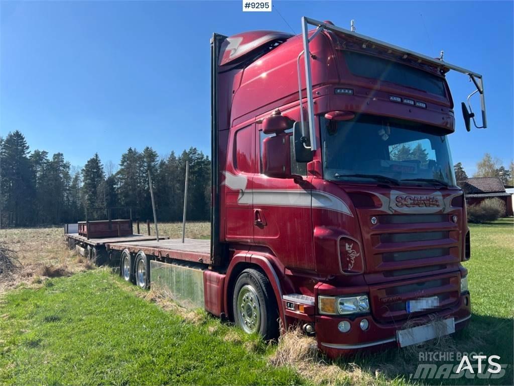 Scania R480 Ciężarówki typu Platforma / Skrzynia