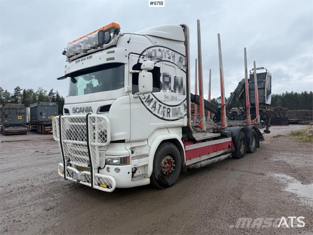 Scania R520 Samochody do przewozu drewna