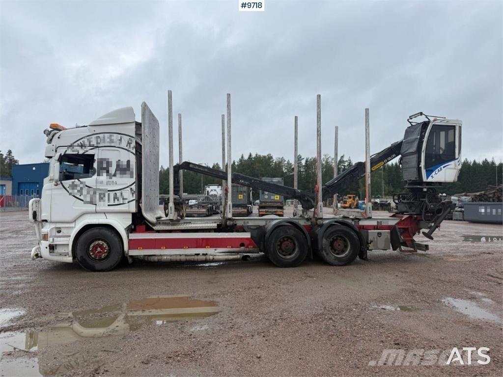 Scania R520 Samochody do przewozu drewna