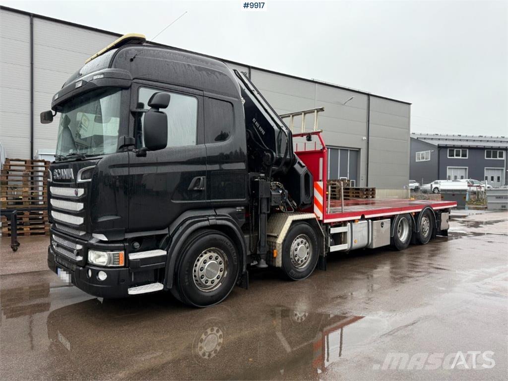 Scania R520 Żurawie samochodowe