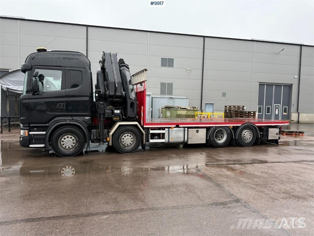 Scania R520 Żurawie samochodowe