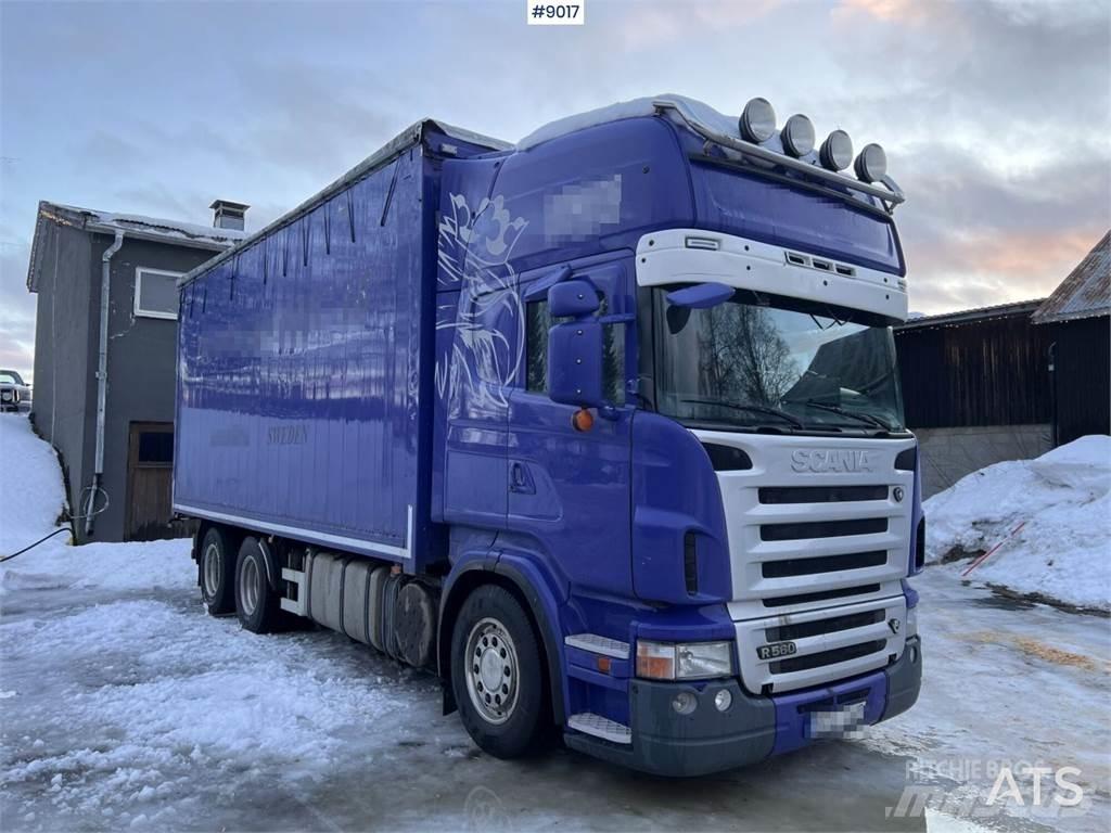 Scania R560 Samochody ciężarowe ze skrzynią zamkniętą