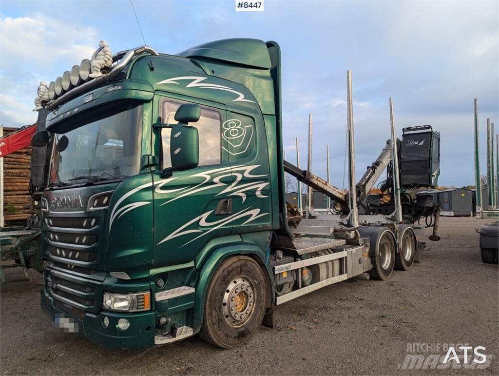 Scania R580LB 6X4 HNB Samochody do przewozu drewna