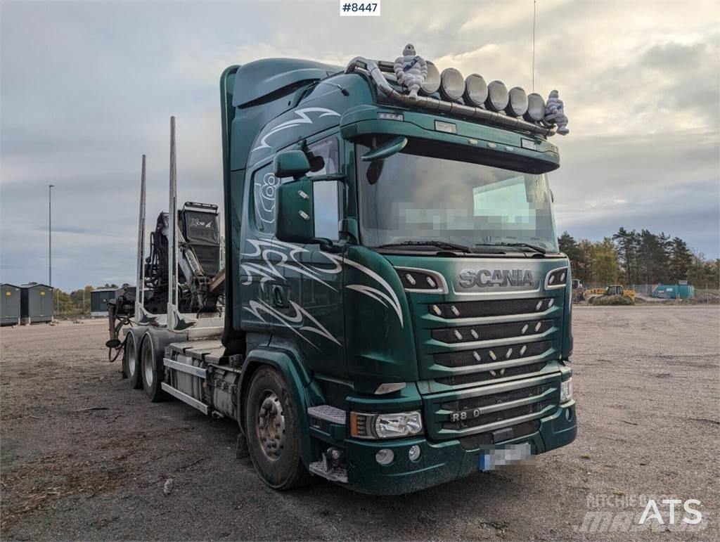Scania R580LB 6X4 HNB Samochody do przewozu drewna