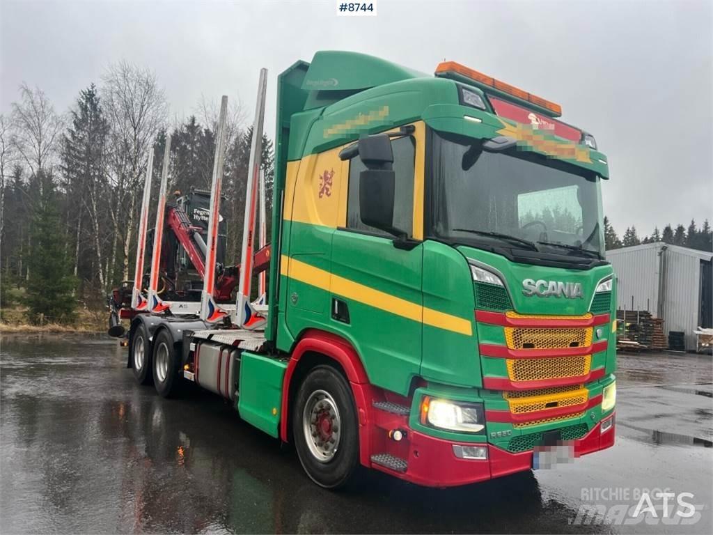 Scania R650 6X4 Samochody do przewozu drewna