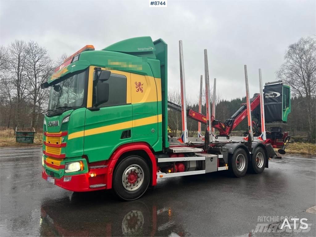 Scania R650 6X4 Samochody do przewozu drewna