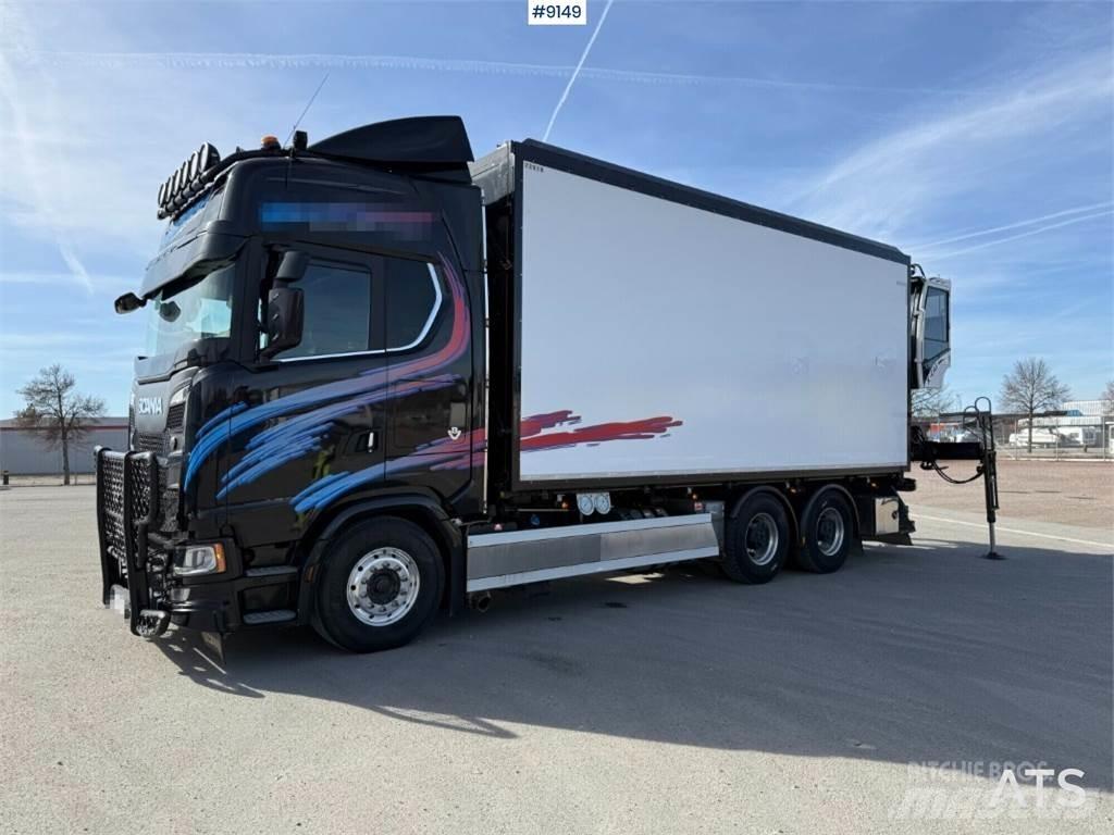 Scania S650B Samochody ciężarowe ze skrzynią zamkniętą