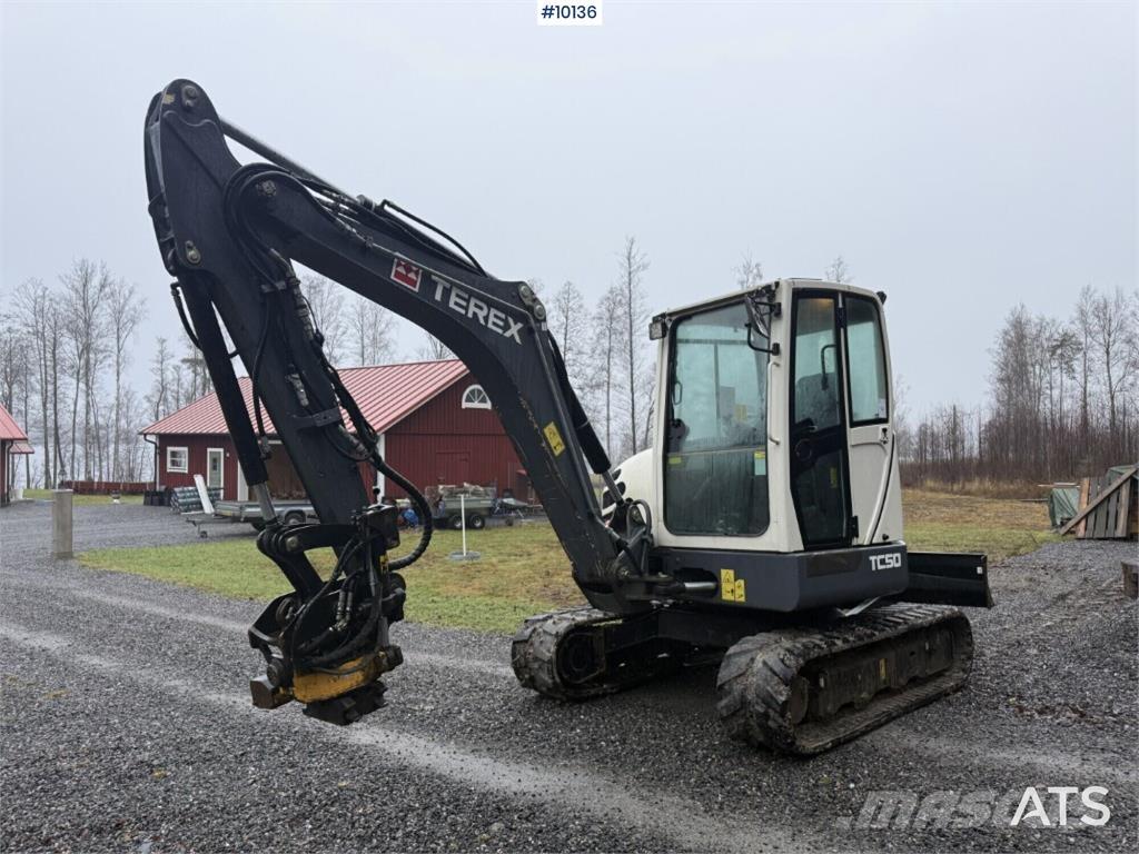 Terex TC50 Koparki gąsienicowe