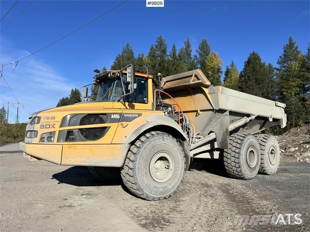 Volvo A40G dump truck Wozidła przegubowe