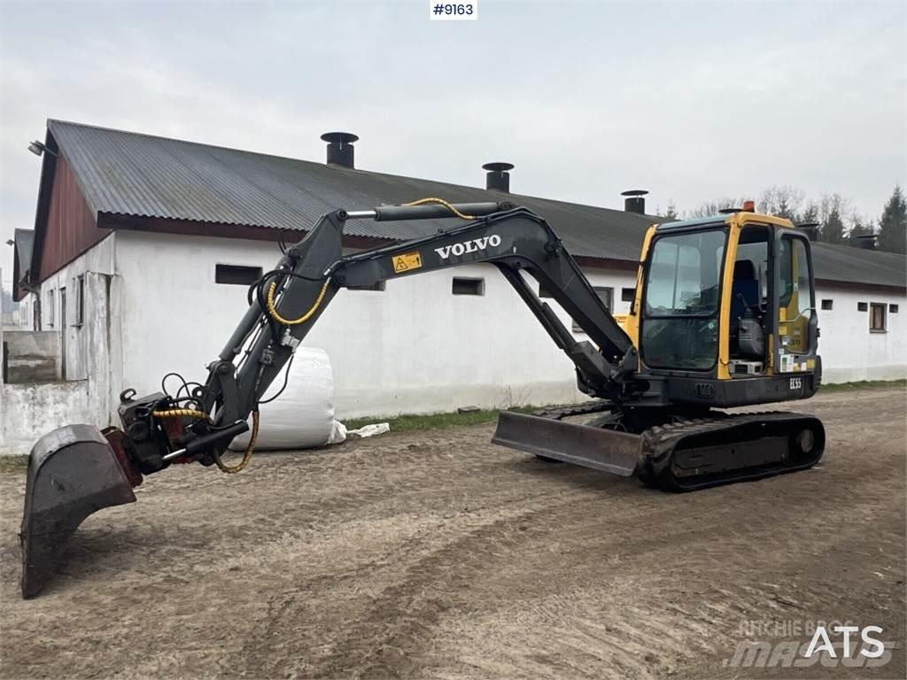 Volvo EC55 Minikoparki