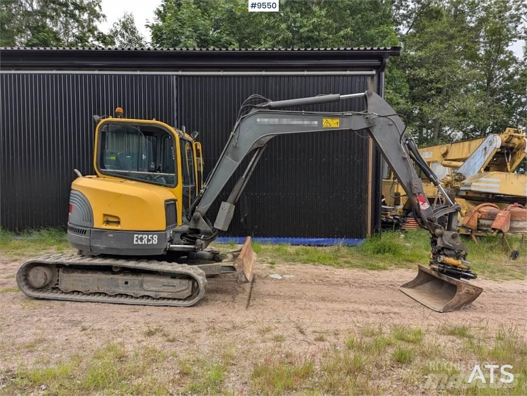 Volvo ECR58 Minikoparki