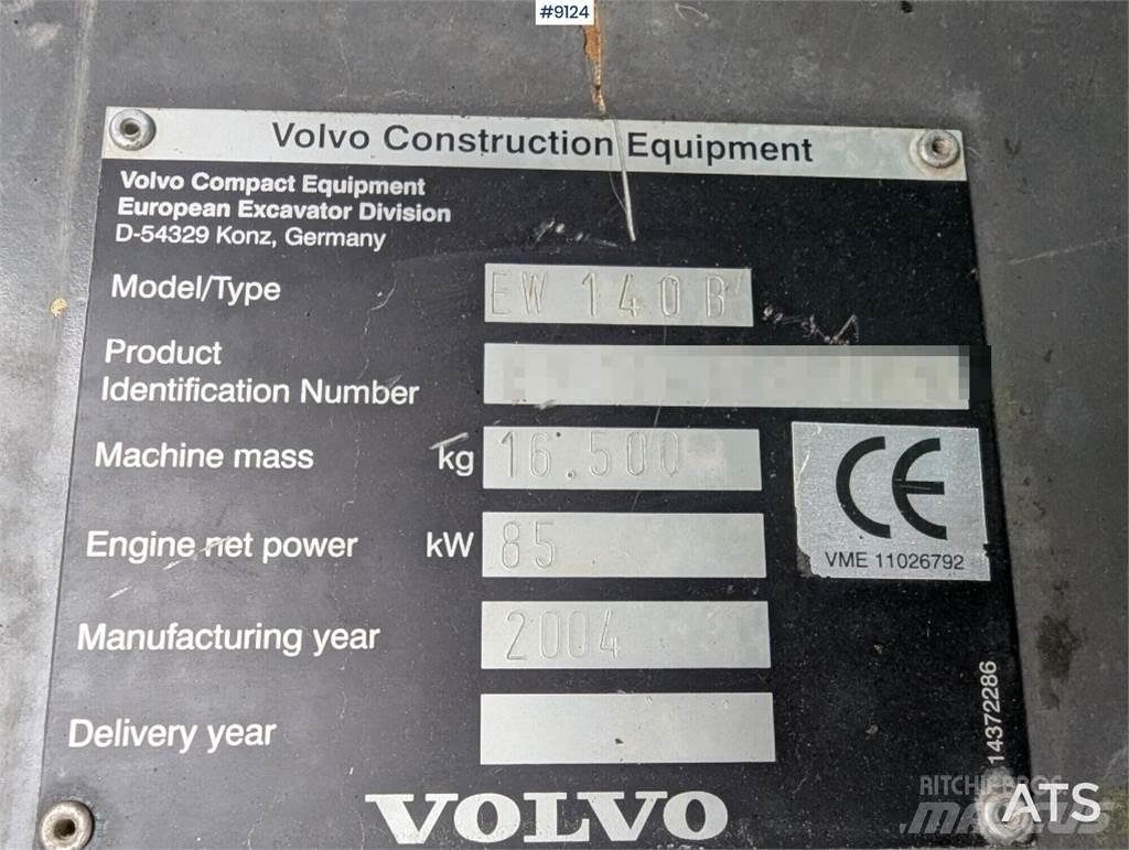 Volvo EW140B Koparki kołowe