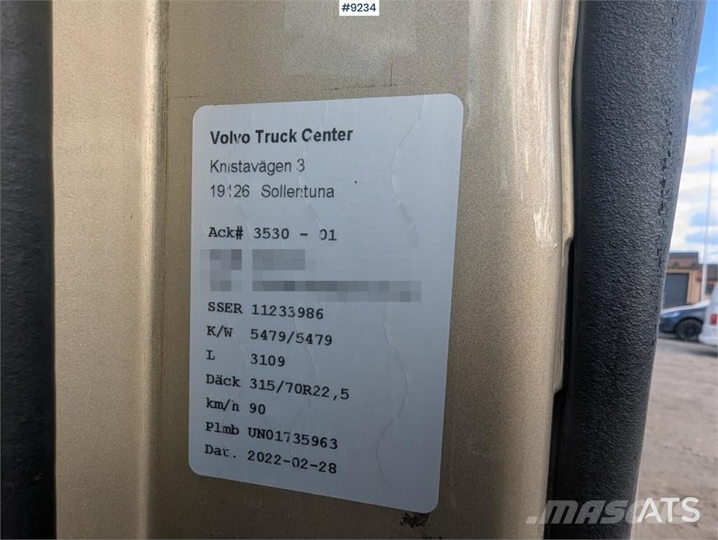 Volvo FM Żurawie samochodowe