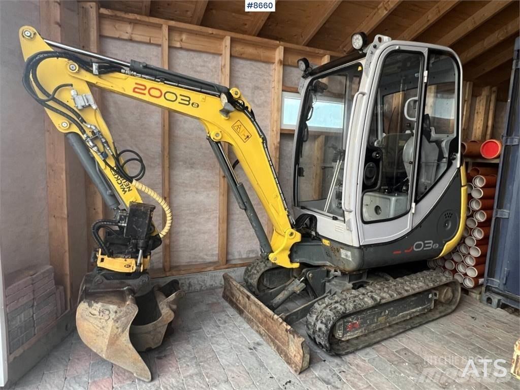 Wacker Neuson 2003RD Minikoparki