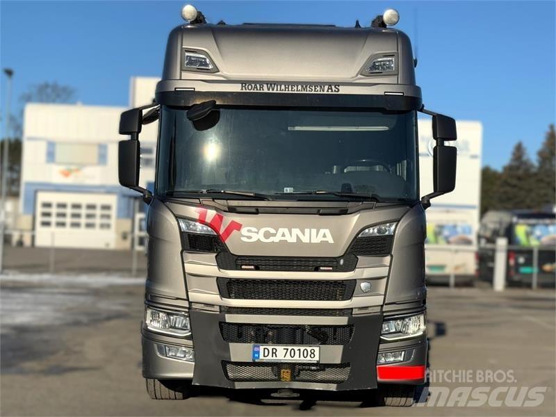 Scania R500 Żurawie samochodowe