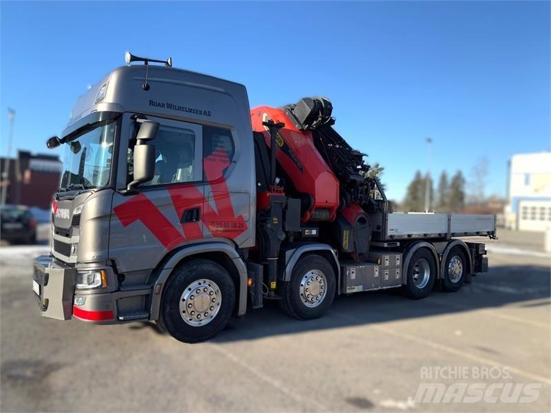 Scania R500 Żurawie samochodowe