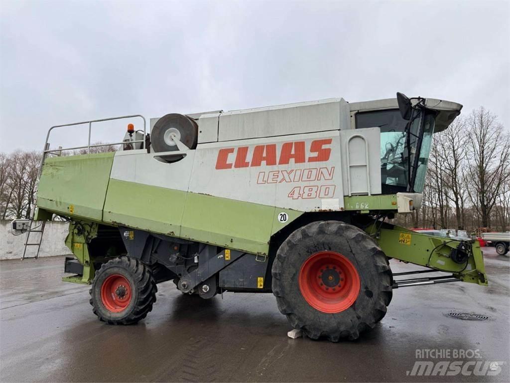 CLAAS LEXION 480 Kombajny zbożowe