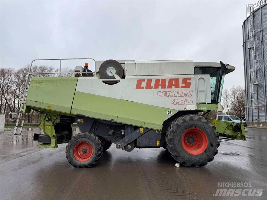 CLAAS LEXION 480 Kombajny zbożowe