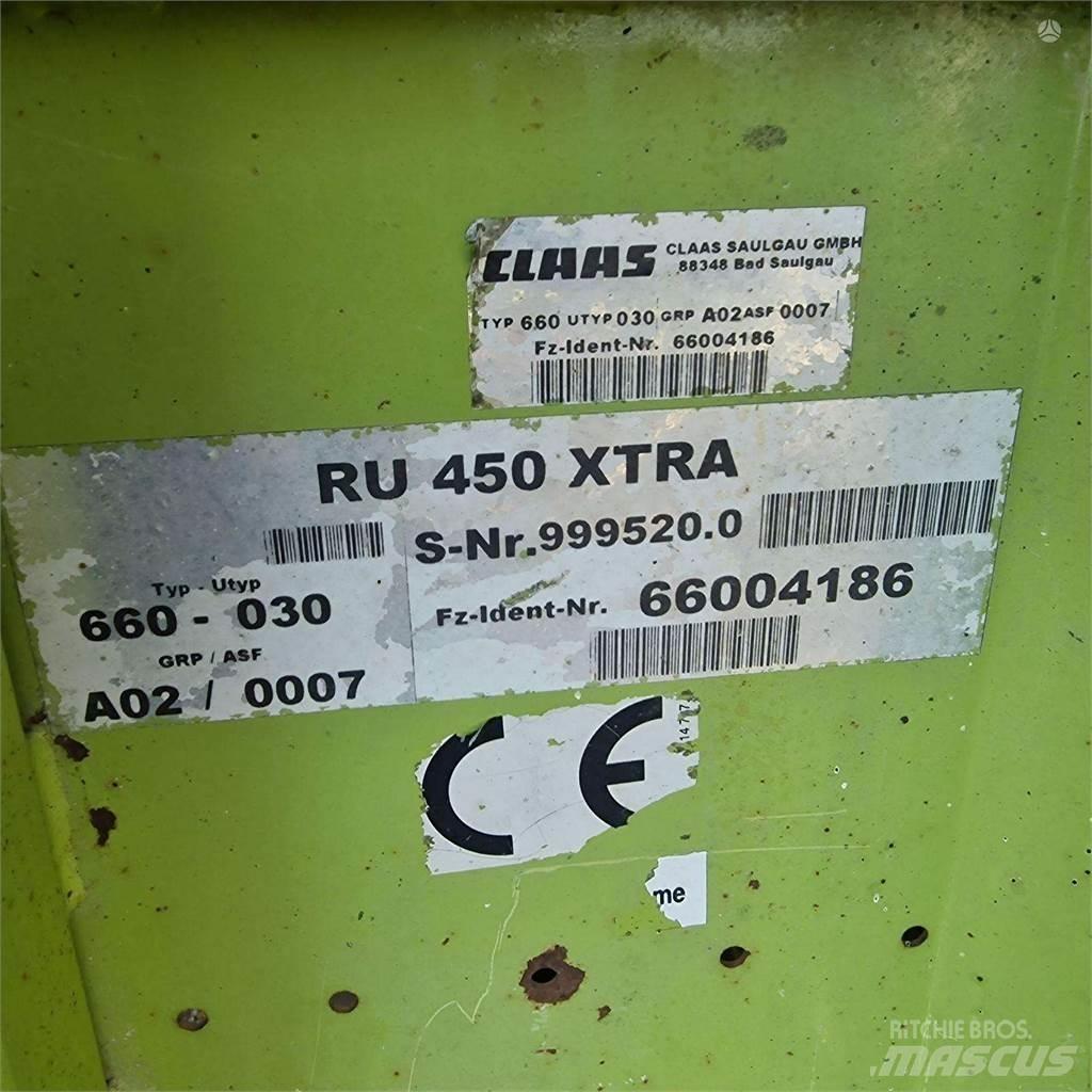 CLAAS RU 450Xtra Maszyny rolnicze - Inne
