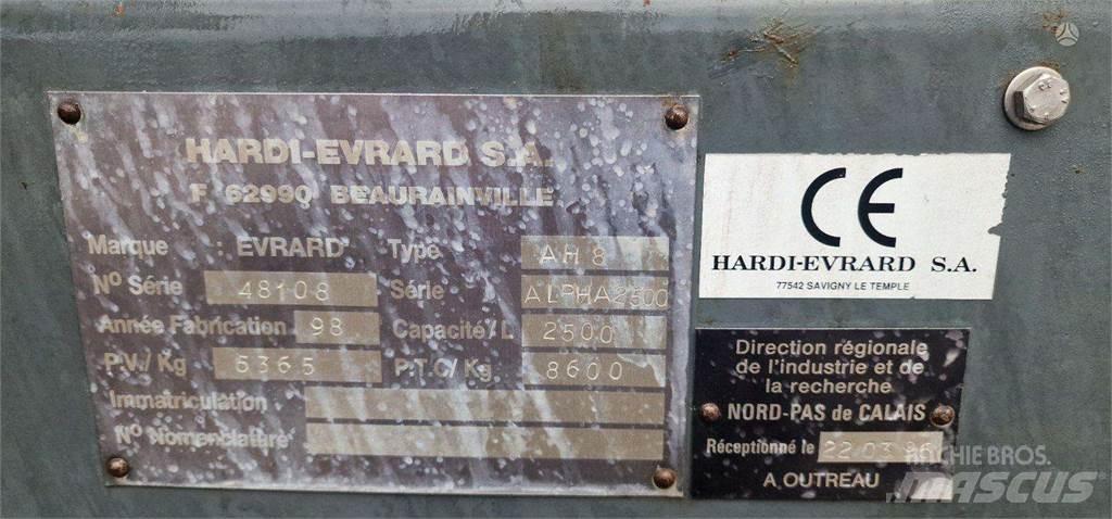 Evrard HARDI Opryskiwacze samojezdne